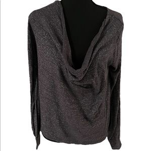 ❤️host pick❤️Free people cowl neck sparkle sweater